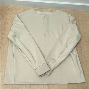 Men’s lululemon Light Beige Crewneck Pullover Sweatshirt